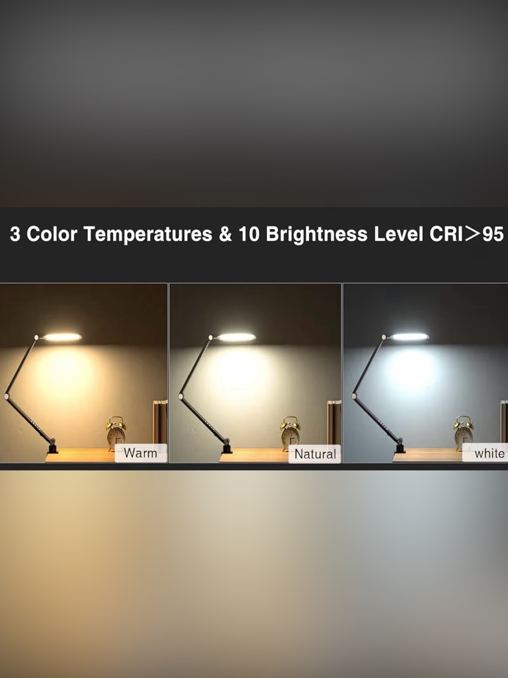Lighting for Computer, Dimmable Light for Video Recording, Meeting, Laptop